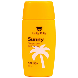 Holly Polly - Эмульсия солнцезащитная для лица Sunny SPF 50+50 мл