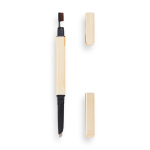 Revolution PRO - Контурный карандаш для бровей с щеточкой Eyebrow pencil Rockstar, Medium Brown0,3 г