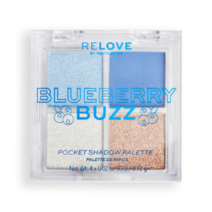 Relove by Revolution - Тени для век Pocket Palette Blueberry Buzz2,9 г