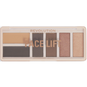 Makeup Revolution - Палетка для макияжа: бронзеры/хайлайтеры Face Lift Palette, Tan to Deep10,8 г