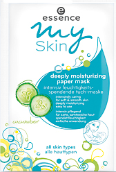essence. Увлажняющая бумажная маска для лица My skin - 1 шт купить в ...