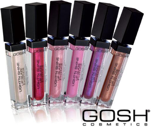 Gosh. Блеск для губ lignt'n shine lip glaze с зеркалом и подсветкой ...