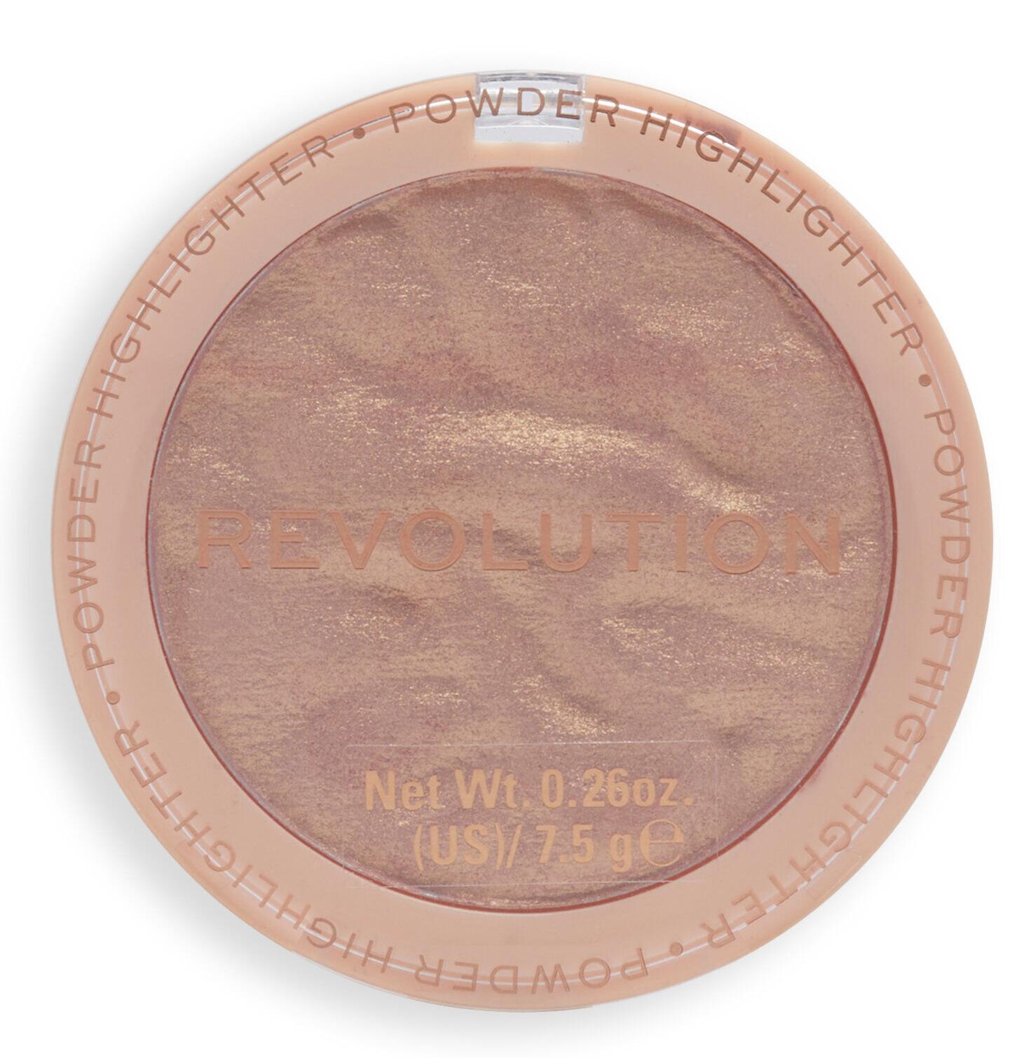 Makeup Revolution. Хайлайтер Highlight Re-loaded Make an Impact, 10 г ...