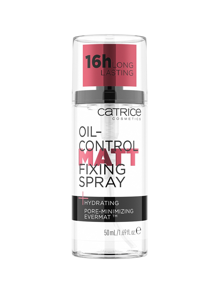 CATRICE. Спрей-фиксатор макияжа Oil-Control Matt Fixing Spray, 50 мл ...