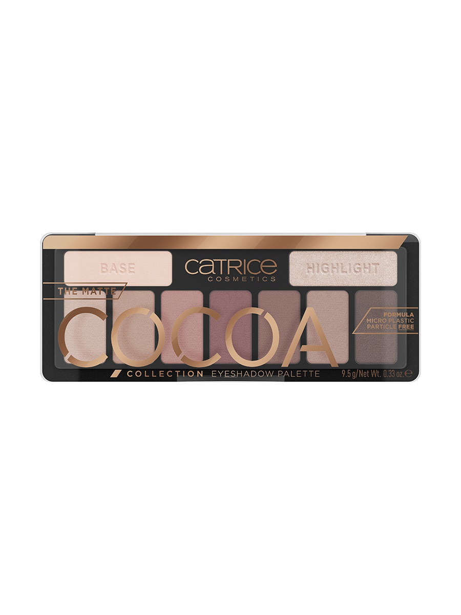 CATRICE. Палетка теней The Matte Cocoa Collection Eyeshadow Palette ...