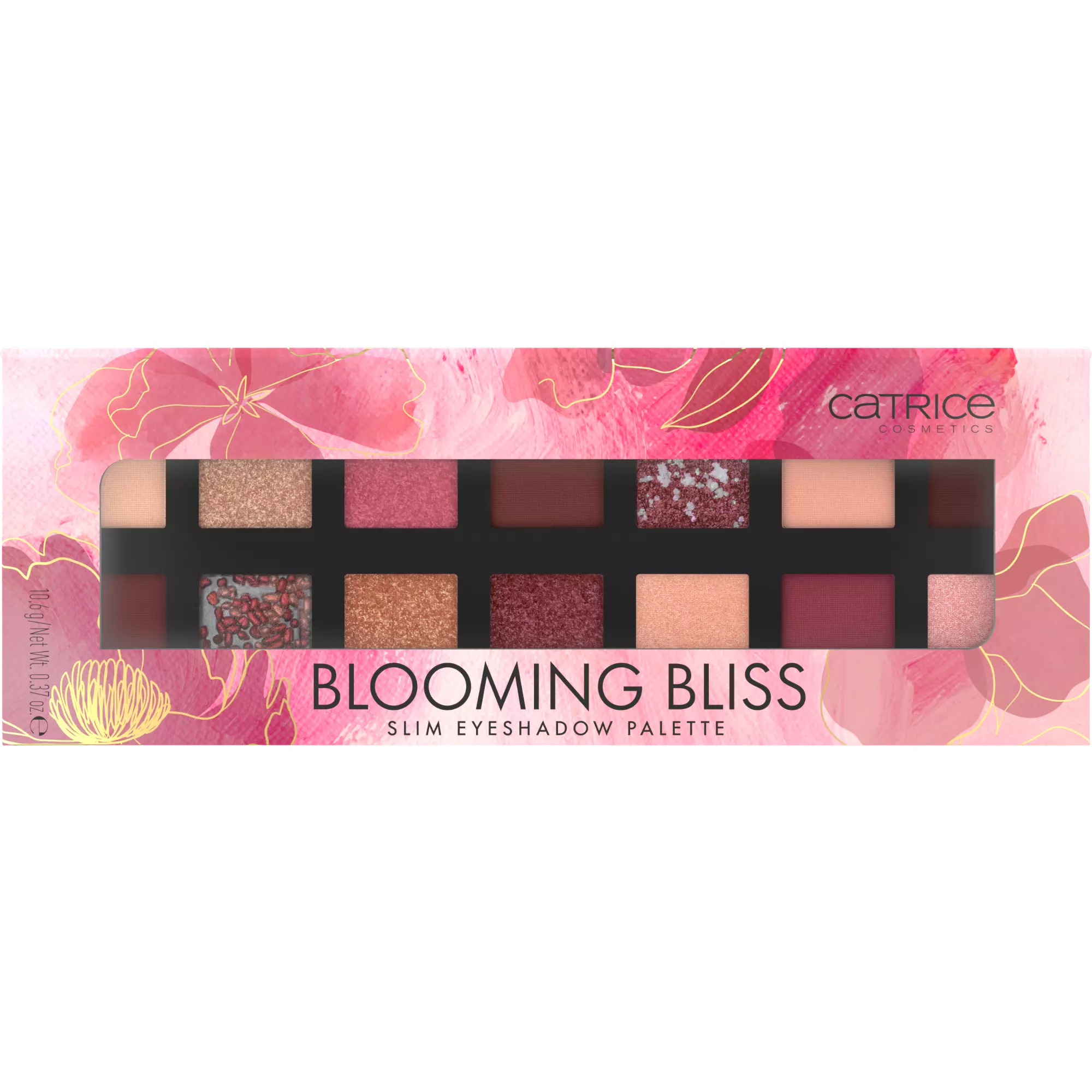 CATRICE. Палетка теней для век Blooming Bliss Slim Eyeshadow Pallet ...