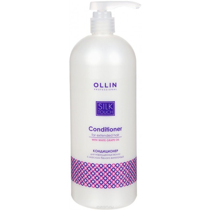 Ollin Professional. Кондиционер для нарощенных волос с маслом белого ...