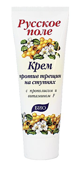Русское поле. Крем против трещин на ступнях с Прополисом и Витамином F ...