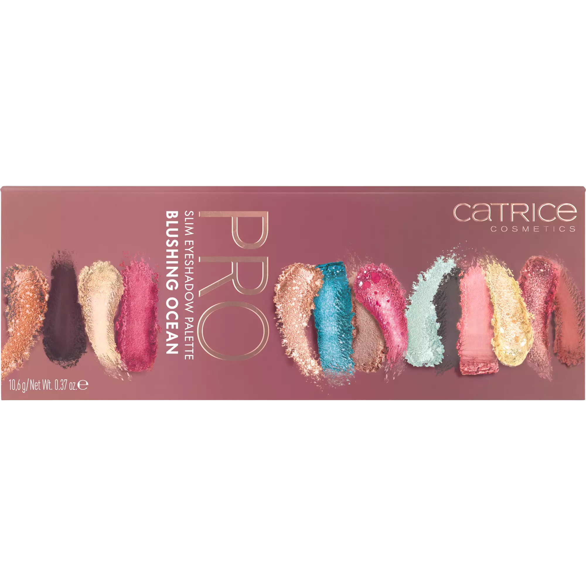 CATRICE. Тени для век Pro Slim Eyeshadow Palette Blushing Ocean, 10.6 г ...