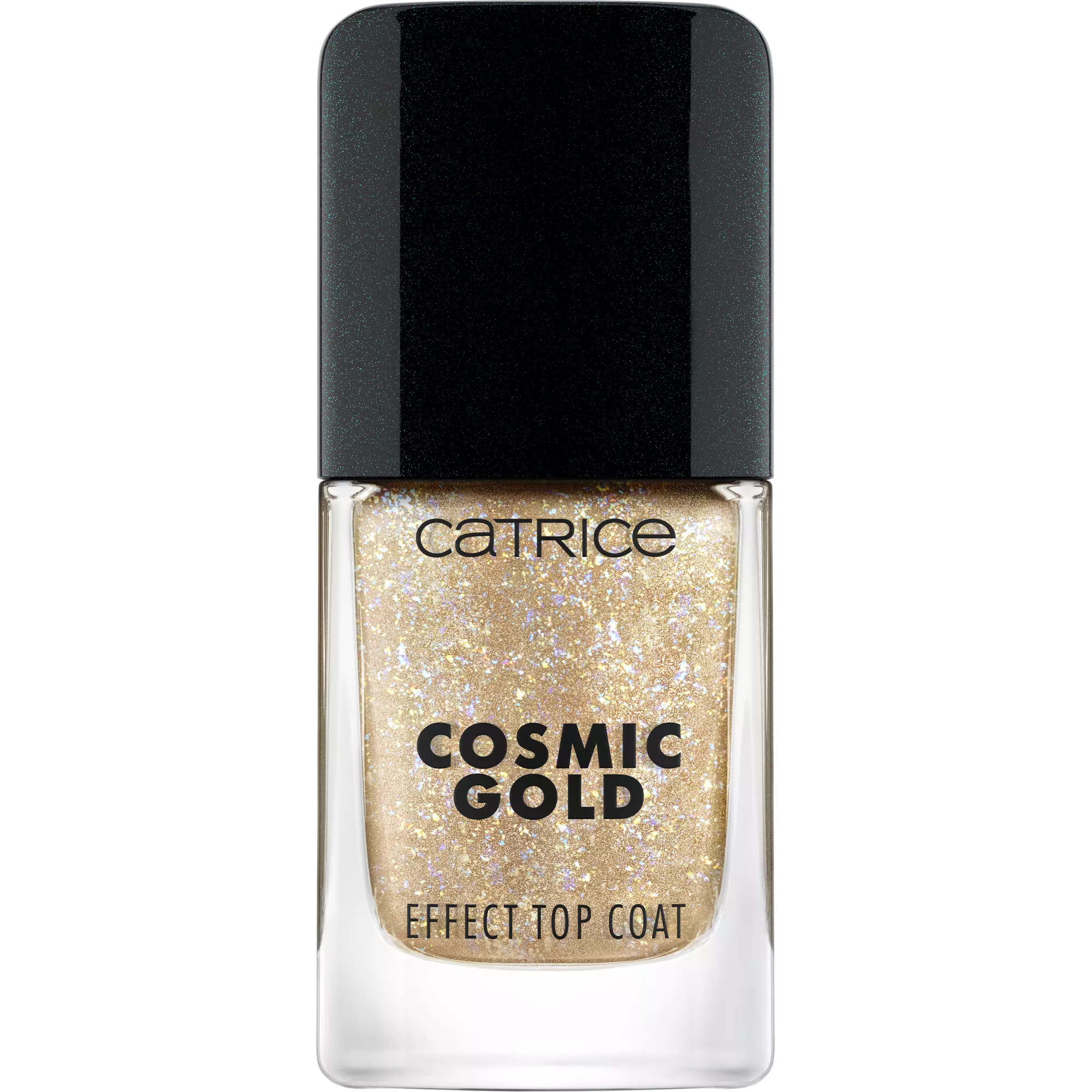 CATRICE. Топовое покрытие для ногтей Cosmic Gold Effect Top Coat, 030 ...