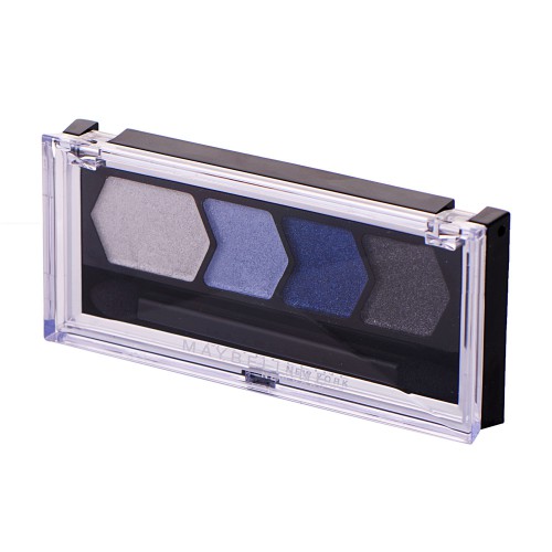 Maybelline. Тени для век 4 цвета 10 Дымчатый голубой EyeStudio Quadro ...