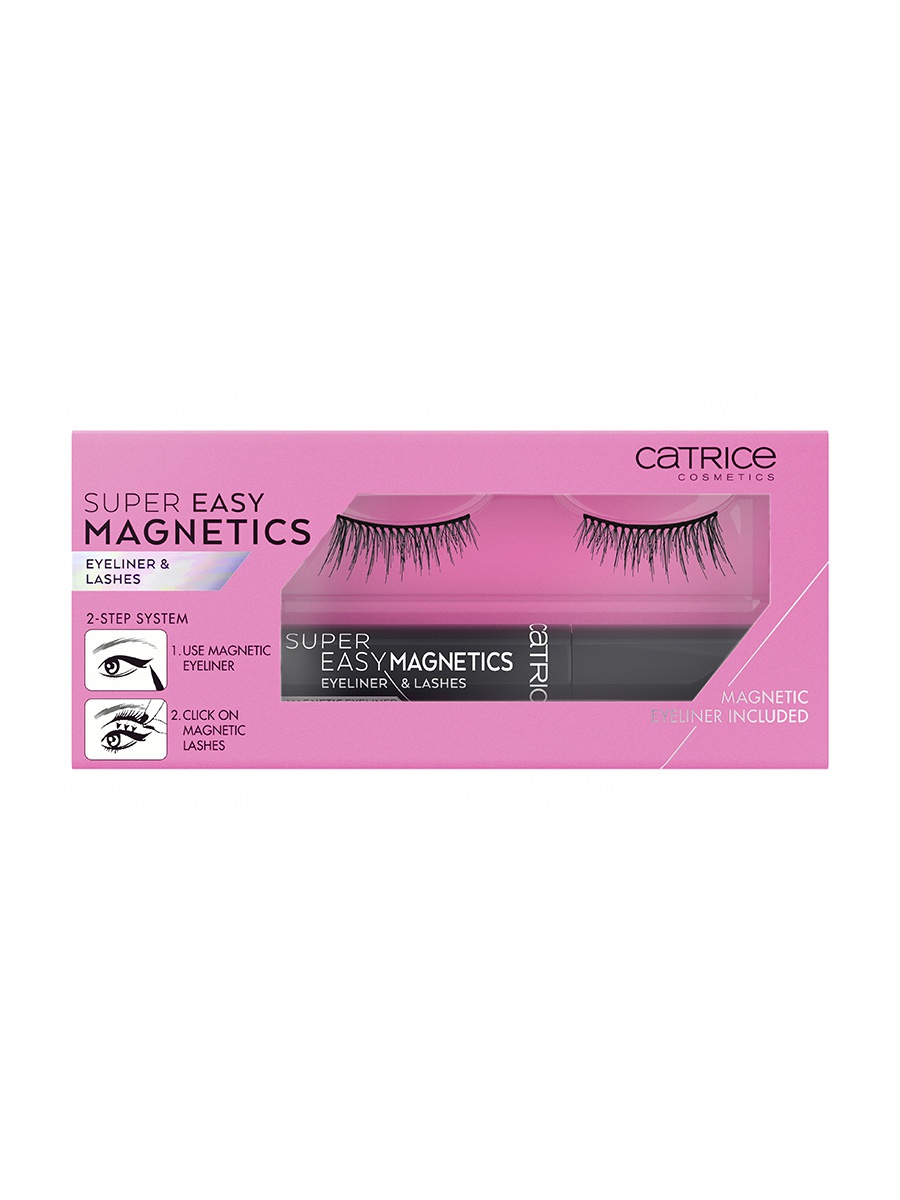 CATRICE. Подводка для глаз и накладные ресницы Super Easy Magnetics ...