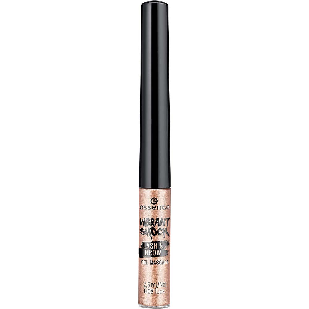 essence. Гелевая тушь для бровей и ресниц - vibrant shock lash & brow ...