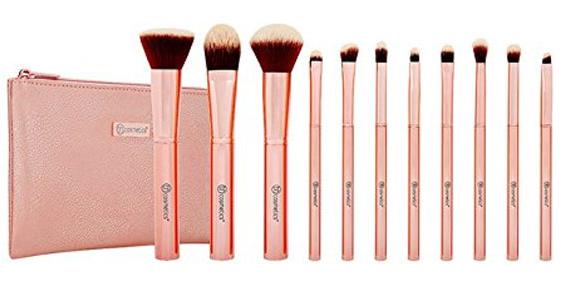 BH Cosmetics. Набор кистей с косметичкой Metal Rose, 11 шт купить в ...