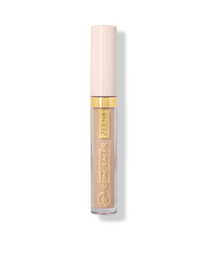 ZEENA. Консилер для лица Camouflage Concealer Waterproof, 010 Ivory, 3 ...