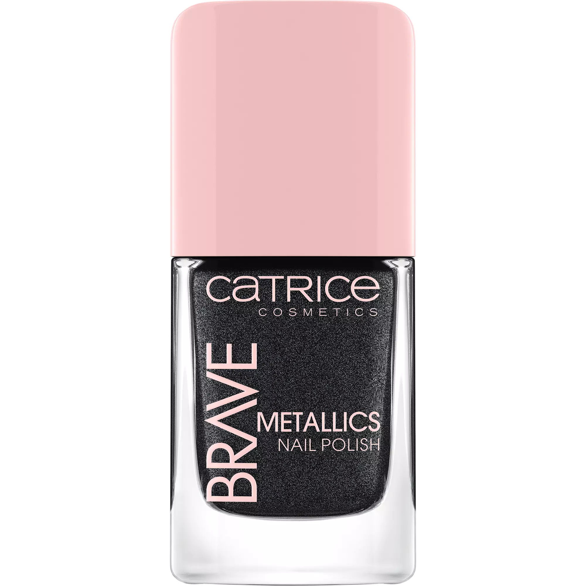 CATRICE. Лак для ногтей Brave Metallics Nail Polish, 01 черный, 10,5 мл ...