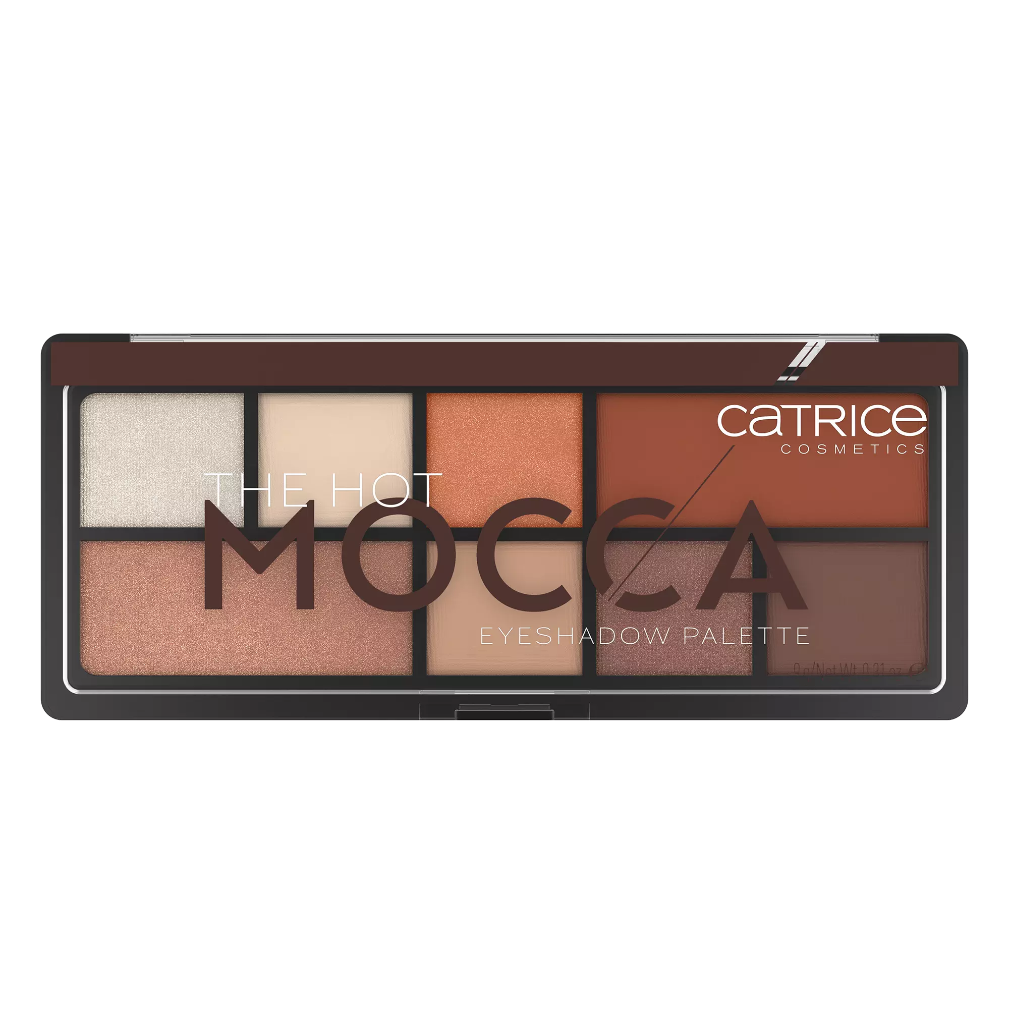 CATRICE. Палетка теней для век The Hot Mocca Eyeshadow Palette, 9 г ...