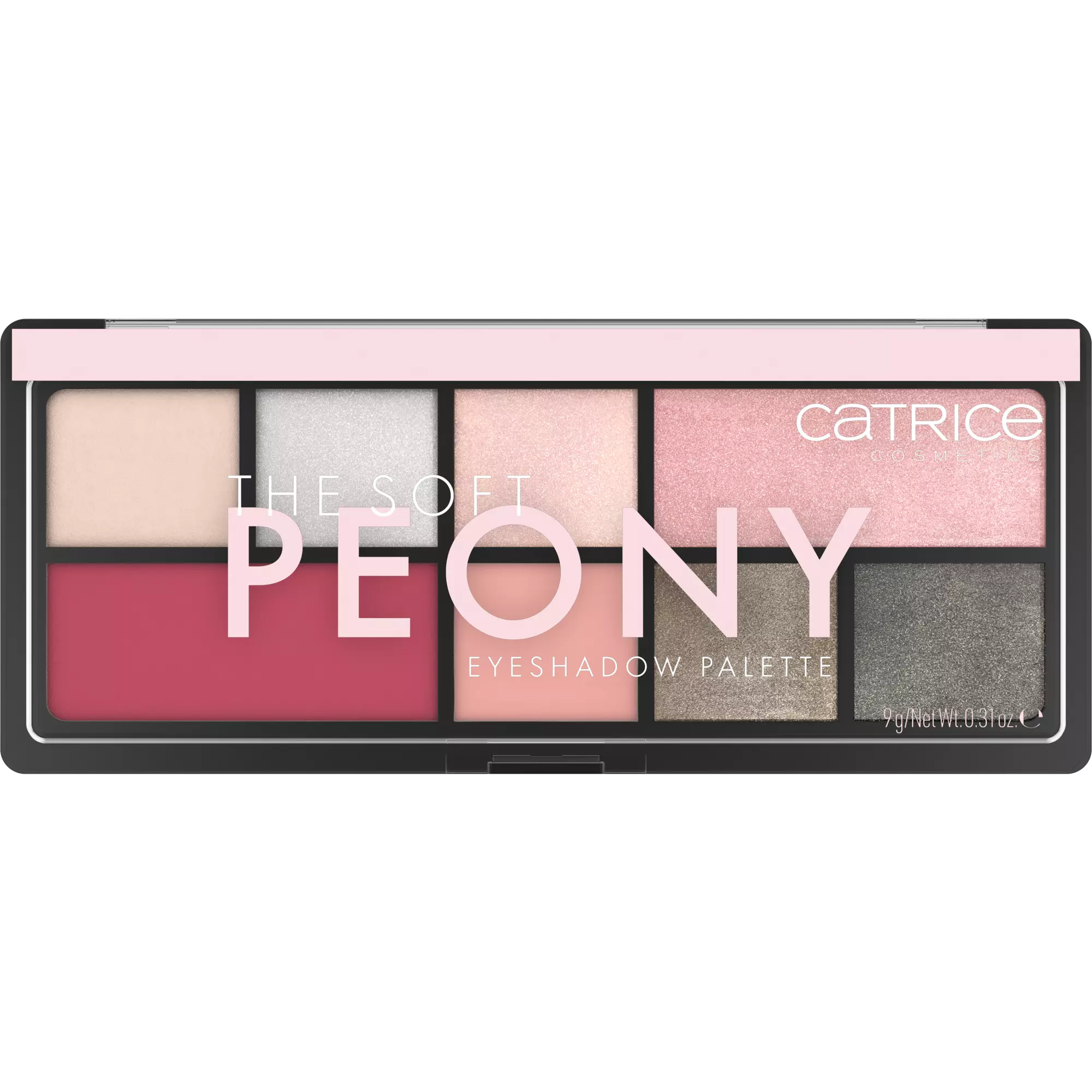 CATRICE. Палетка теней для век The Soft Peony Eyeshadow Palette, 9 г ...