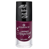 Лак для ногтей 04 - бордовый с полуматовым латексным финишем