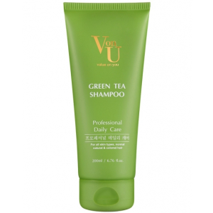 Von U - Шампунь для волос с зеленым чаем Green Tea Shampoo - 200 мл