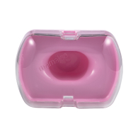 Бокс для хранения пустышек, розовый