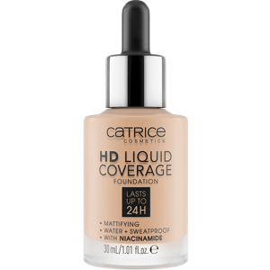 CATRICE - Тональная основа HD Liquid Coverage Foundation, 030 Sand Beige песочный