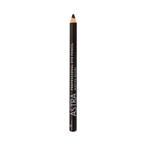 Astra Make-Up - Карандаш для глаз контурный Professional Eye Pencil, 01 черный1,1 г