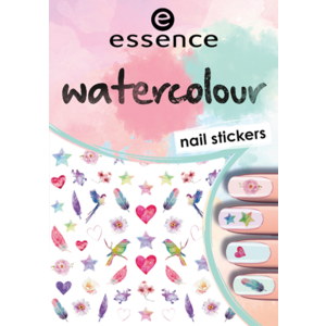 essence - Наклейки для ногтей - watercolour nail stickers т.07