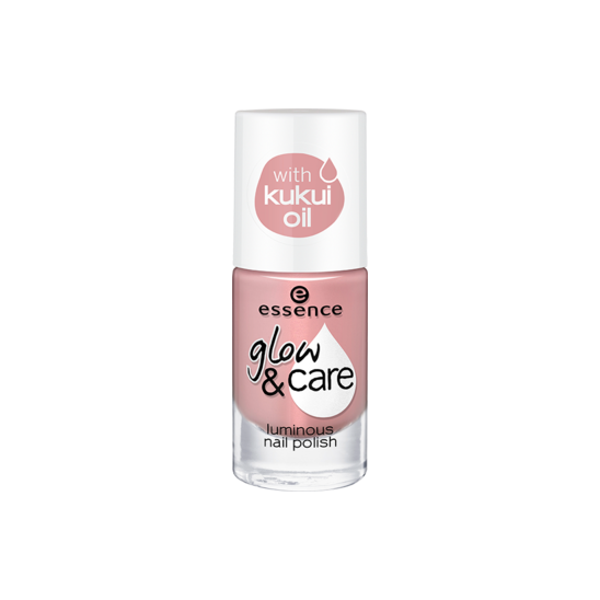 Лак для ногтей - Glow & Care Luminous - т. 02, коричнево-розовый - 1