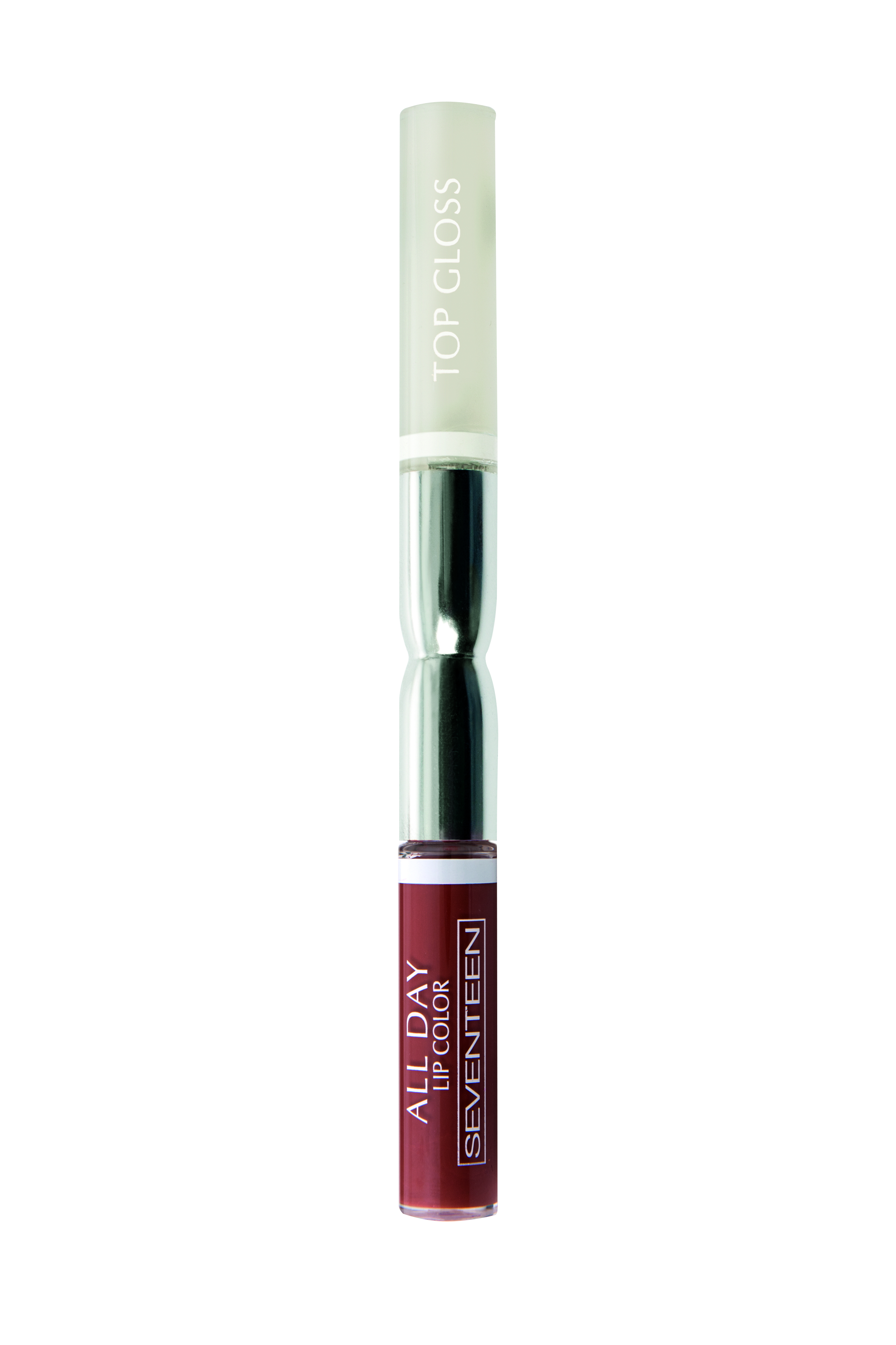 Жидкая стойкая помада-блеск All day lip color & top gloss, 28 сиена