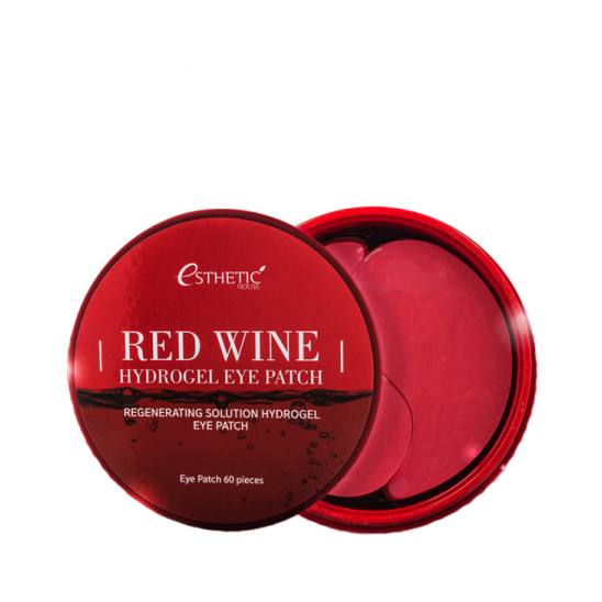 Гидрогелевые патчи для глаз с экстрактом красного вина Red Wine Hydrogel Eye Patch, 1,4 г х 60 шт - 1