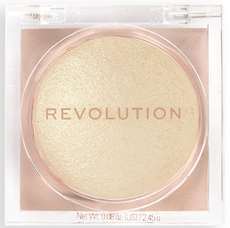 Makeup Revolution. Хайлайтер для лица Powder Highlighter Beam Bright ...