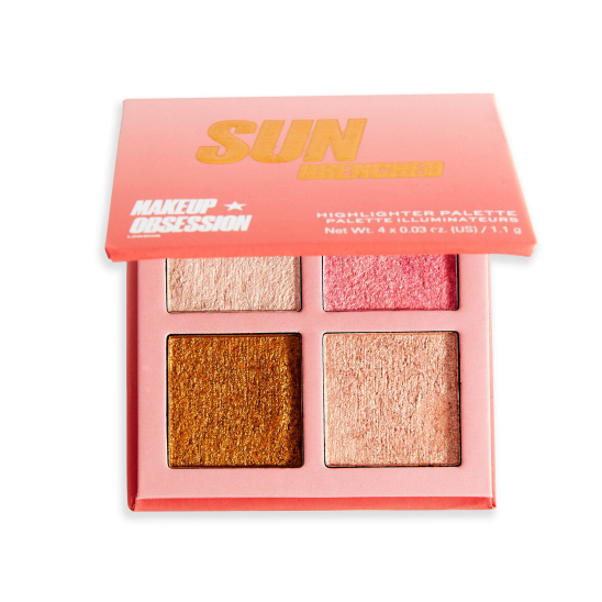 Палетка хайлайтеро Glow Crush Highlighter Sun Drenched - 2