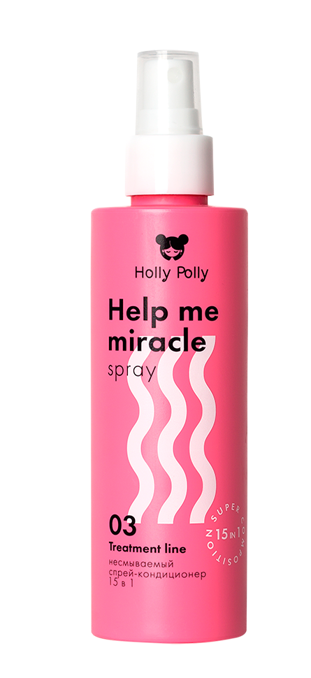 Несмываемый крем Holly Polly 15в1 help me Miracle Spray, 200 мл. Несмываемый спрей-кондиционер Holly Polly 15в1 help me Miracle Spray, 200 мл. Holly Polly help me Miracle спрей- конд д/ в несм 15в1 200мл. Kone enhancing Spray Conditioner. Спрей кондиционер для волос отзывы