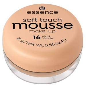 essence - Тональный мусс Soft touch matt mousse,16 matt vanilla16 г