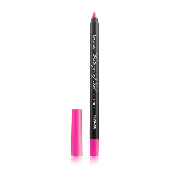 Водостойкий гелевый карандаш для губ Waterproof Gel Lip Liner Hot Pink - 1