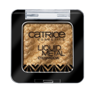 CATRICE - Коллекция l'Afrique, c'est chic Тени для век Liquid Metal Eye Shadow - тон 02 золотой