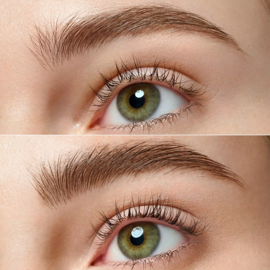 Гелевая тушь для бровей Make me brow eyebrow gel mascara, 07 Dark Browny Brows - 7