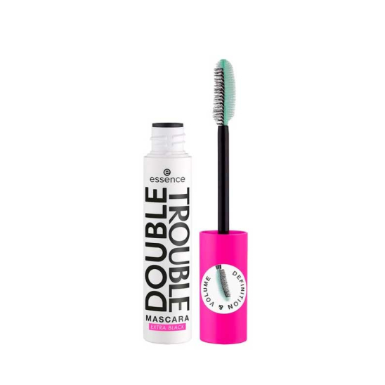 Тушь для ресниц Volumizing Mascara Double Trouble Extra Black - 1