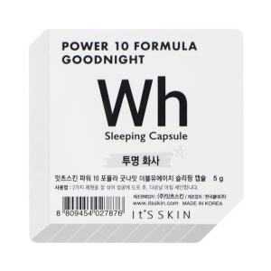 It's Skin - Ночная маска-капсула, выравнивающая тон Power 10 Formula Goodnight Sleeping Capsule WH, 5 г