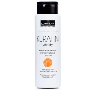 LORVENN - Крем-кондиционер для волос с кератином Keratin Vitality Conditioning Cream300 мл