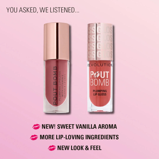 Блеск для губ Pout Bomb Plumping Gloss, Wild Mauve Pink - 4