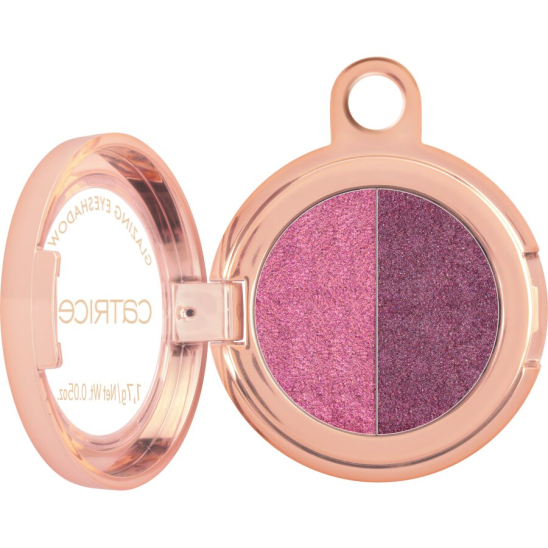Тени для век двойные HollyGlazing Eyeshadow, C01 - 2