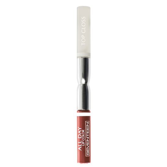 Жидкая стойкая помада-блеск All day lip color & top gloss, 05 Кремовая слива - 1