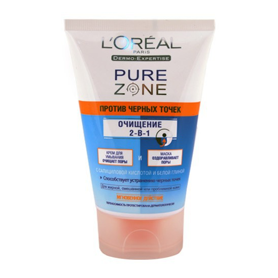 Pure Zone гель 2 в 1 Против Черных Точек - 100 мл - 1