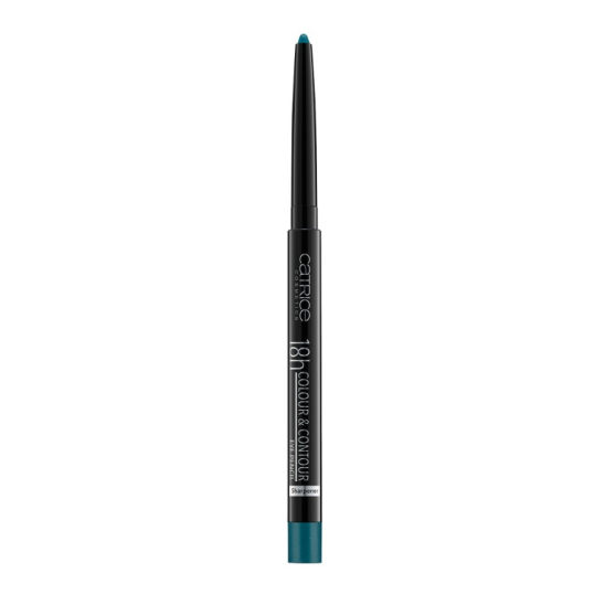 Контур для глаз 18h Colour & Contour Eye Pencil, 070 темно-изумрудный - 1