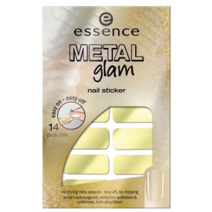 essence - Коллекция Metal Glam наклейки для ногтей - 02