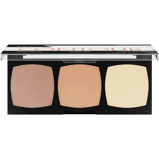 Палетка для макияжа: бронзеры и хайлайтер 3 Steps To Contour Palette 010 - 2