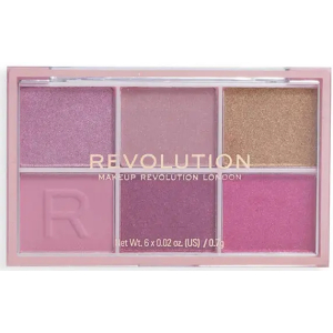 Makeup Revolution - Тени для век мини Mini Colour Reloaded, Heartbreaker Pink