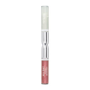 Seventeen - Жидкая стойкая помада-блеск All day lip color & top gloss, 85 сливовый металлик3,5 мл